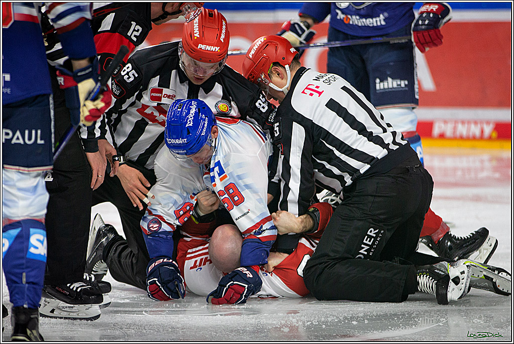 PENNY DEL; Koelner Haie-Adler Mannheim; Koeln, 21.03.2023